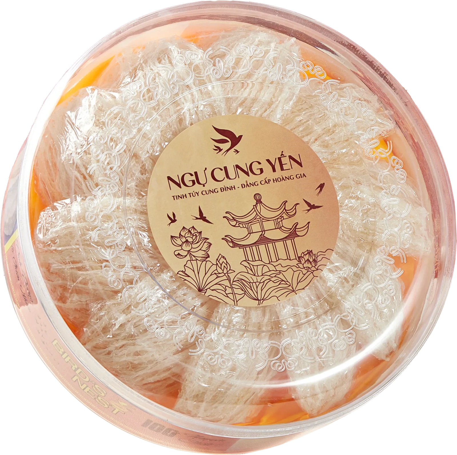 Yến tổ: tinh chế sợi dài