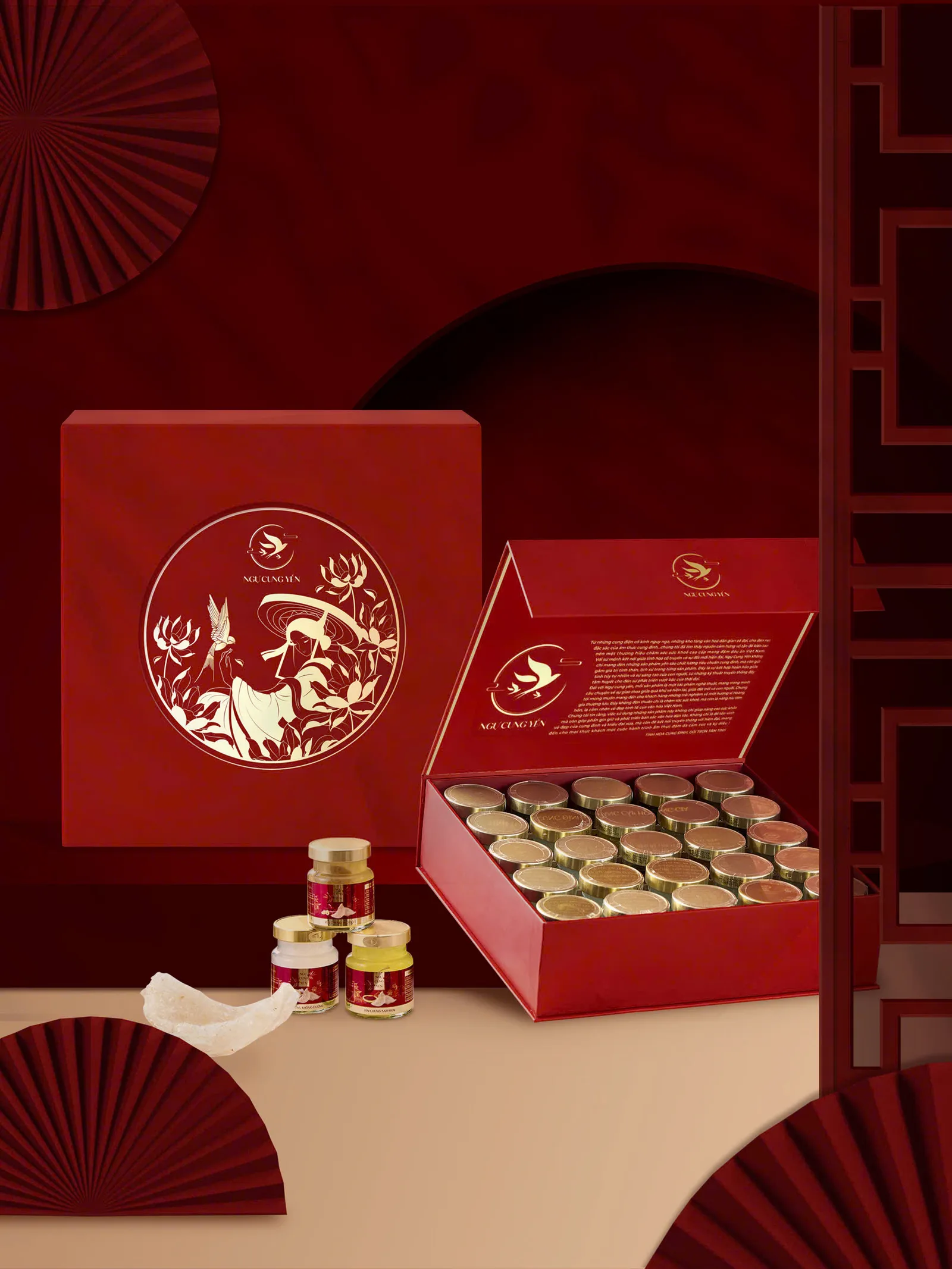 Combo 25 Hũ (chỉ có hộp quà tặng)